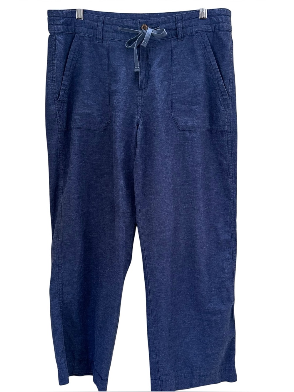 Patagonia Blue Hemp Organic Cotton Blend Pants Beach Casual Size 10 Short